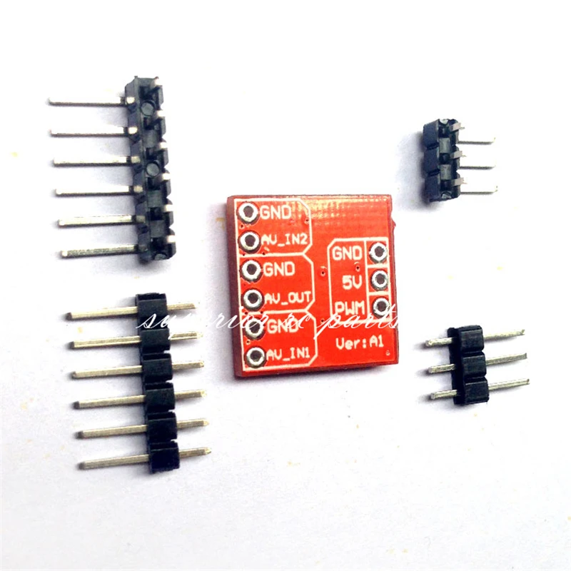 Mini AV Video Switcher FPV Support Multi-camera Angle Switching for Multi-axis Image Transmission Aerial Photography