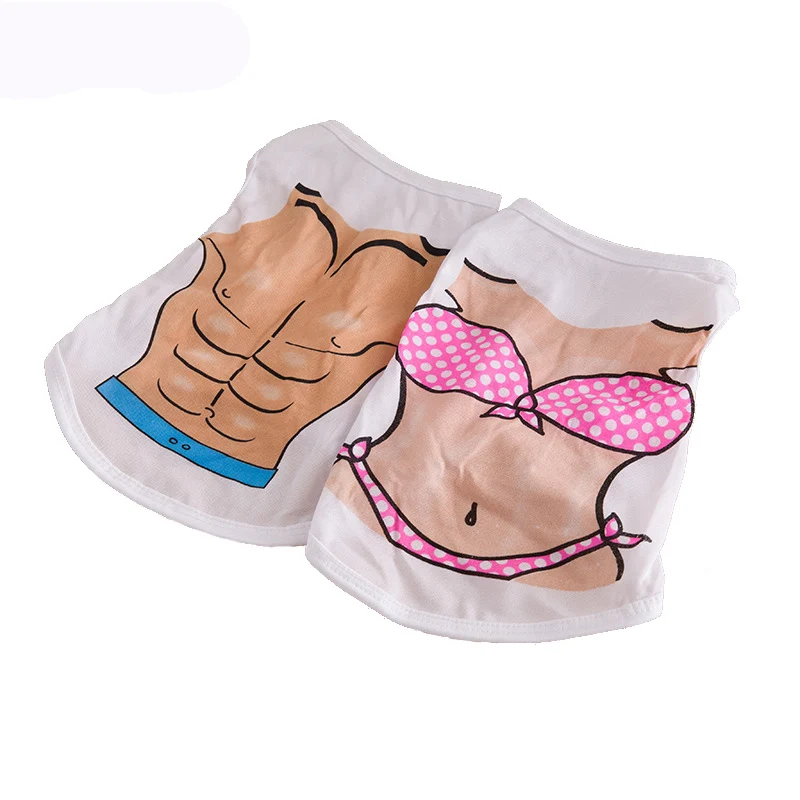 

XPangle Summer Pet Dog Vest Shirt Clothes Beach Bikini Muscle Man Dog Clothes