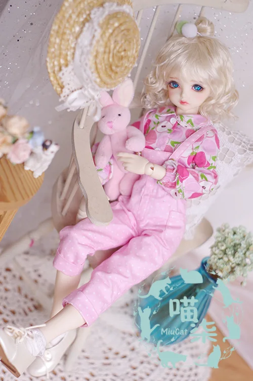 BJD куклы костюм 1 компл. рубашка + брюки BJD аксессуары 1/4 BJD куклы