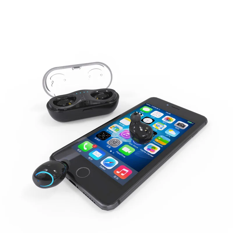 Мини микро Bluetooth наушник скрытые Наушники вкладыши стерео наушники бизнес