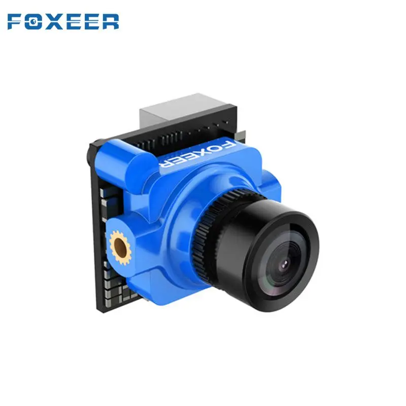 

Foxeer Arrow Micro Pro 1/3" CCD 2.1mm 600TVL PAL/NTSC FPV Camera with OSD Black Blue Red For RC Models Multicopter