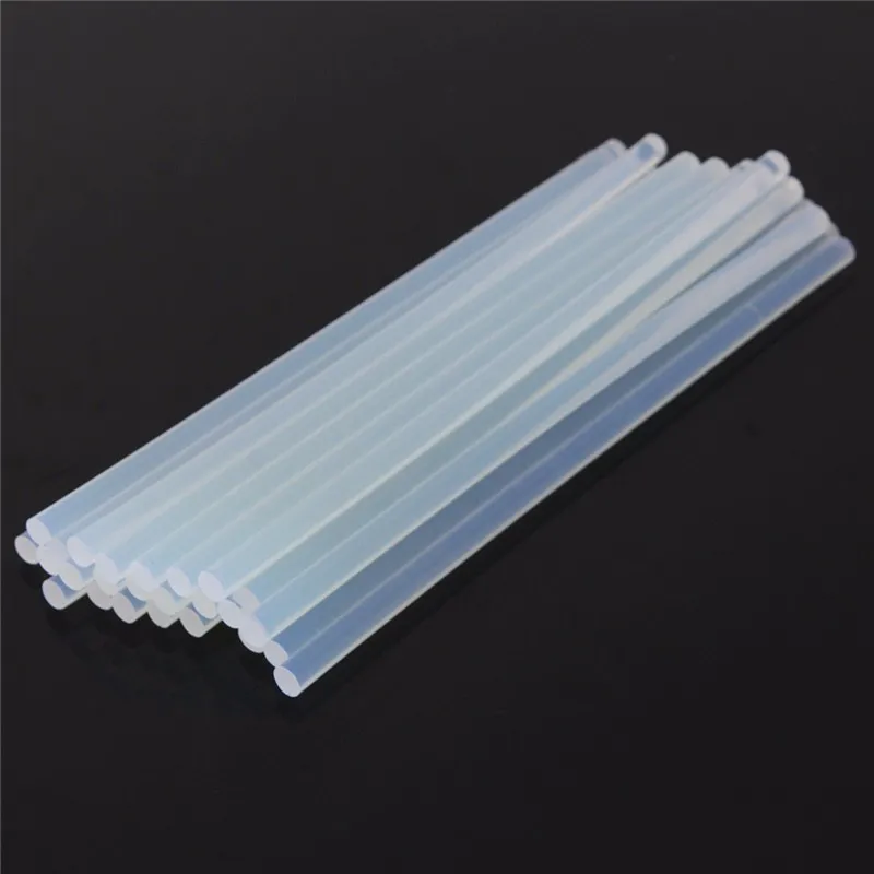 

20/50Pcs 7mmx270mm Clear Hot Melt Glue Sticks For Electric Glue Gun Car Audio Craft Repair General Purpose Adhesive Sticks