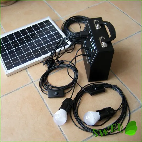 4sets Lot Whole 10w 18v Solar Monocrystalline Panel Lighting 4sets Lot Whole 10w 18v Solar Monocrystalline Panel Lighting System