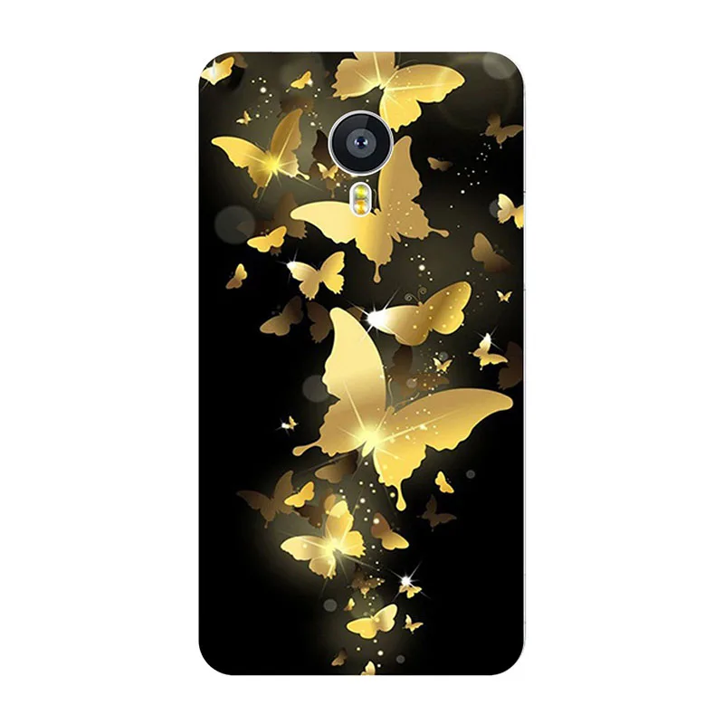 Силиконовый чехол бампер для Meizu MX4 5 36 дюйма Ультратонкий с животными MX 4 телефона