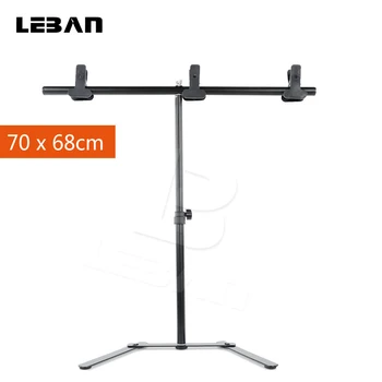 

70x68cm Photography PVC Backdrop Background Small Support Stand System Metal