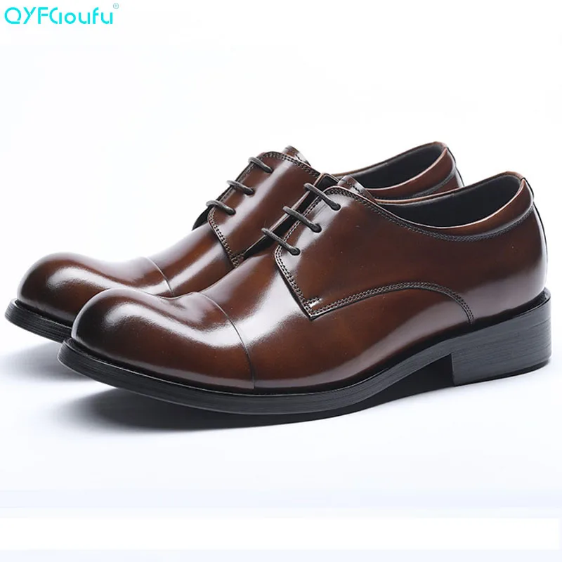 round toe formal shoes