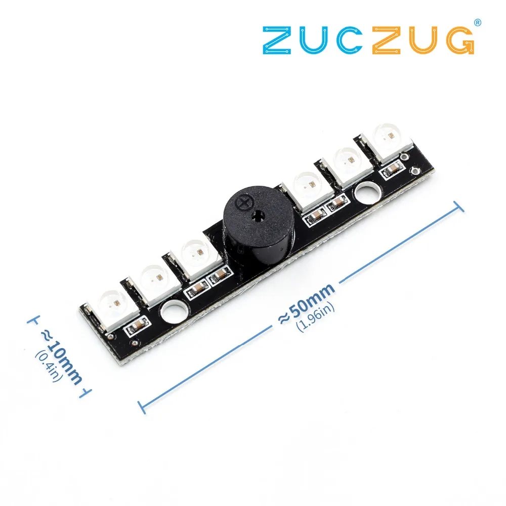 

WS2812B LED Board With 5V Buzzer For Naze 32 Skyline 32 Flight Controller for RC Drone FPV Racing