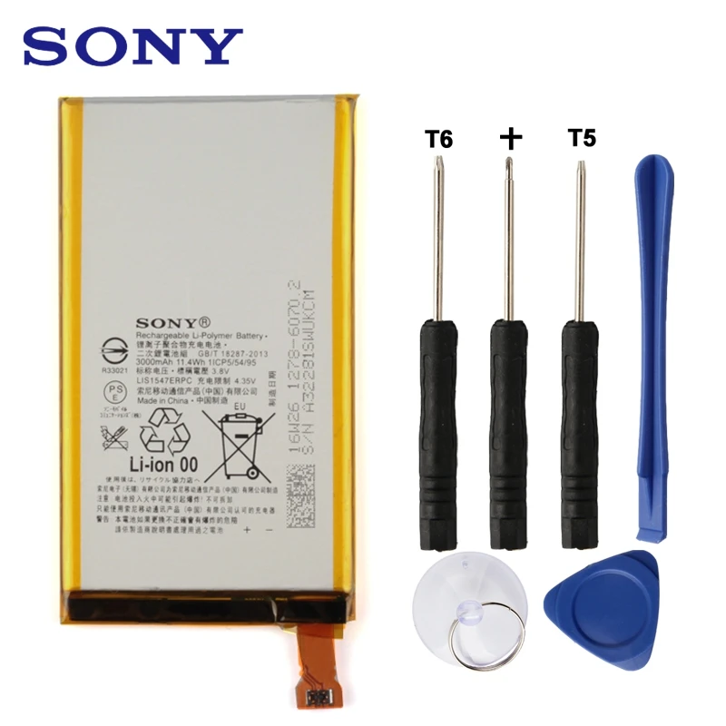 

Original Replacement Sony Battery LIS1547ERPC For SONY Xperia Z2 Compact Z2A Z2 MINI ZL2 SOL25 D6563 Z2MINI 3000mAh