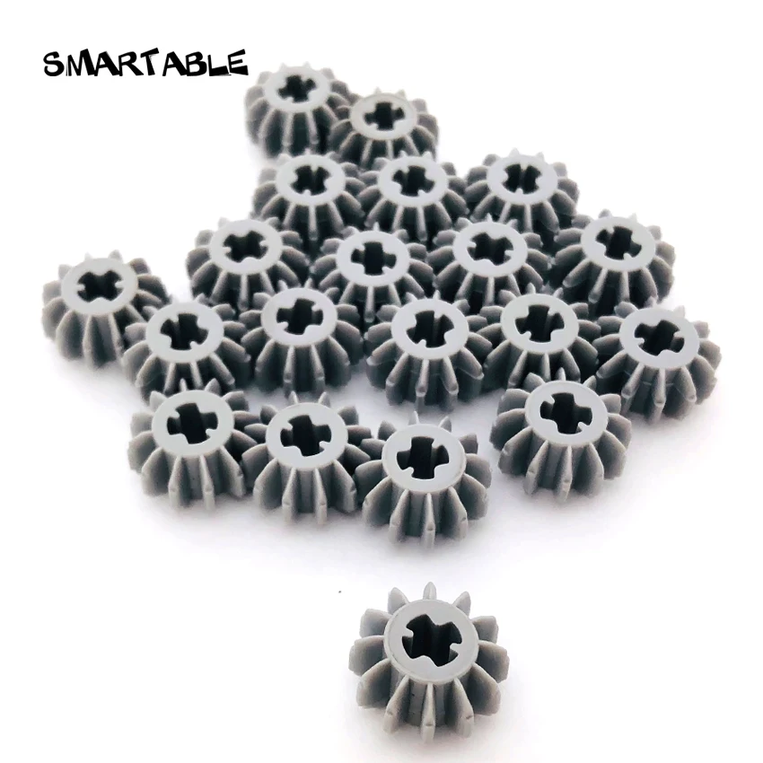 Smartable Bulk MOC Technic gear s/зубчатая стойка комбинированный набор деталей строительный блок игрушки совместимый technic 260 шт./лот