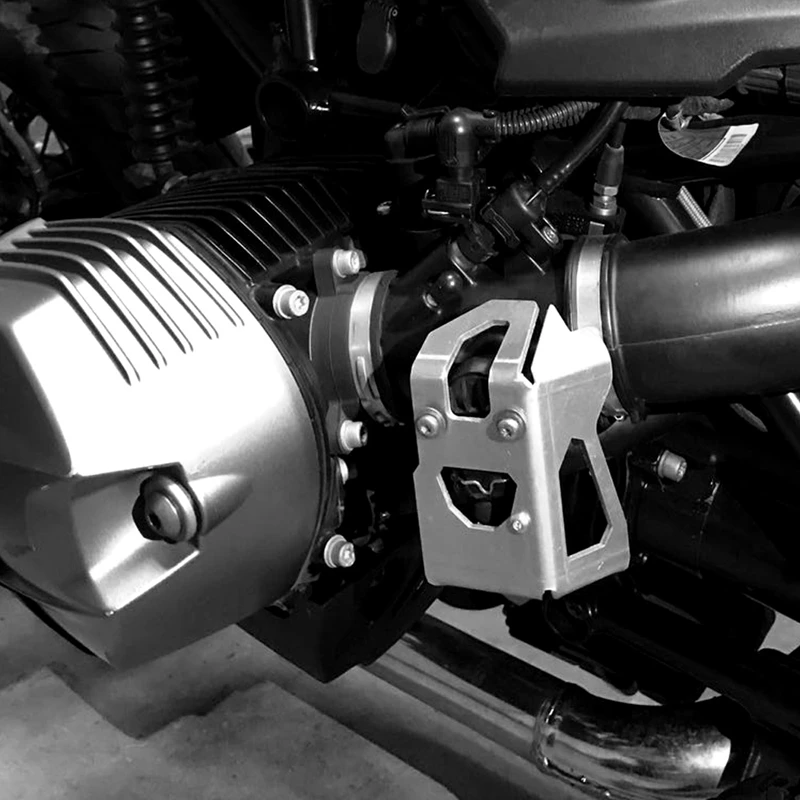 Для Bmw R1200Gs/R1200Gs Adv/R1200R/R1200Rt 05-12 мотоцикл дроссельной заслонки Protentiometer Обложка Защита(серебро