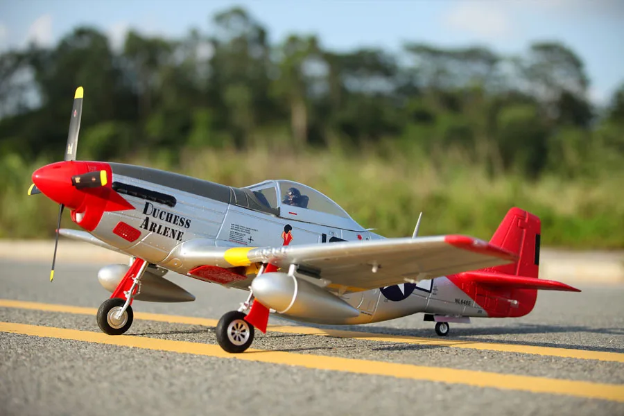 FMS Gaint Warbird 1400 мм 1 4 м P51 P 51D Mustang Red Tail RT Newest V8 PNP долговечный большой фотосамолет|rc model