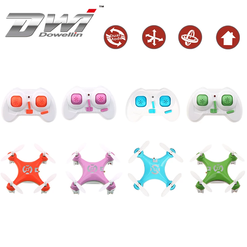 Dwi Dowellin мини Drone Cheerson CX 10 дистанционное управление RC Quadcopter Nano вертолет горячие