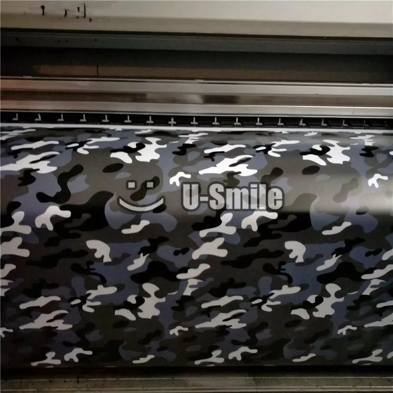 Midnight Blue Camouflage Vinyl Car Wrap Film Decal Bubble Free For JEEP SUV TRUCK | Автомобили и мотоциклы