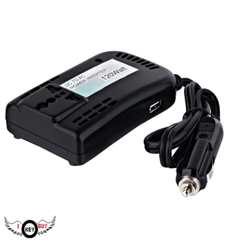 

Newest High Quality 5V 120W DC12V To AC220V Car Power Inverter Modified Sine Wave With USB Auto Charger Converter Volt Inverters