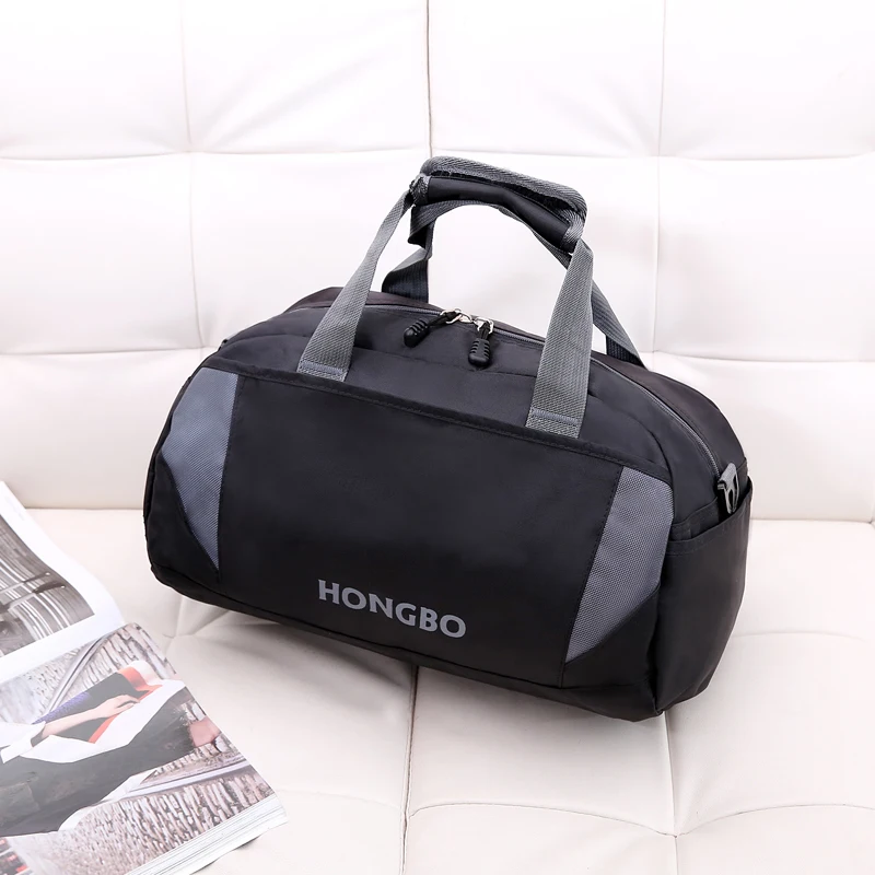 Waterproof Sports Gym Bag Fitness Yoga Short Travel Bag Multifunction Handbag Outdoor Travel Tote For Men Women