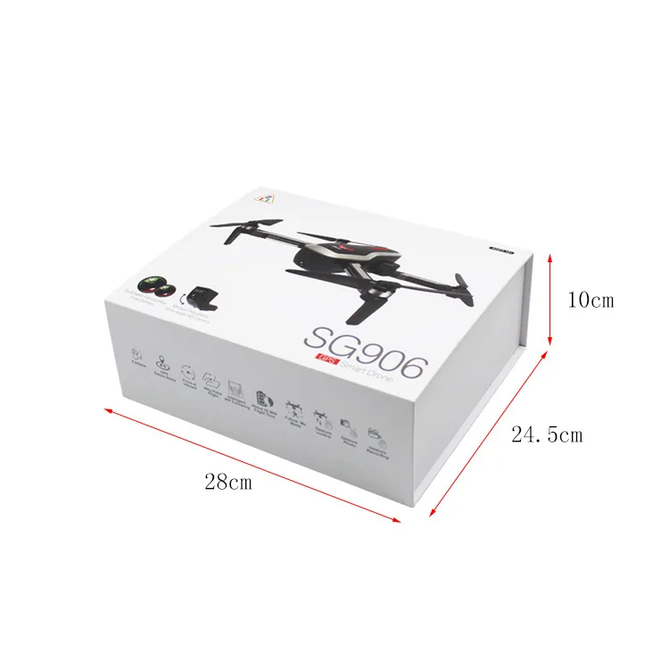 ZLRC Beast SG906 GPS 5G WIFI FPV с селфи Складная 4K Ultra HD камера Радиоуправляемый Дрон