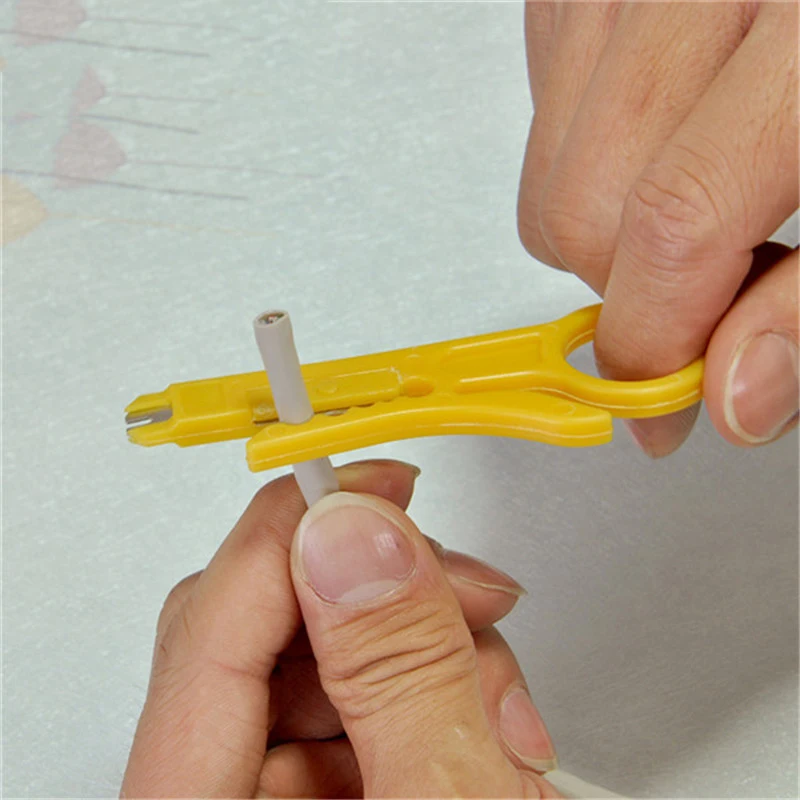 

Mini Portable Wire Stripper Knife Crimper Pliers Crimping Tool Cable Stripping Wire Cutter Multi Tools Cut Line Pocket Multitool