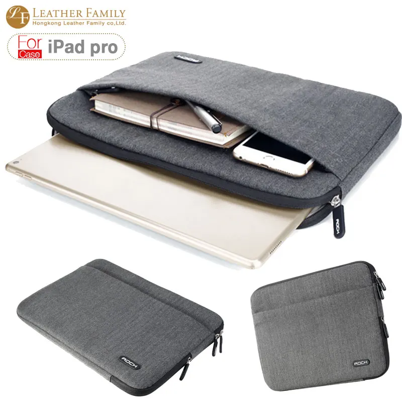 Buy original rock Zip Sleeve Pouch Bag For iPad pro