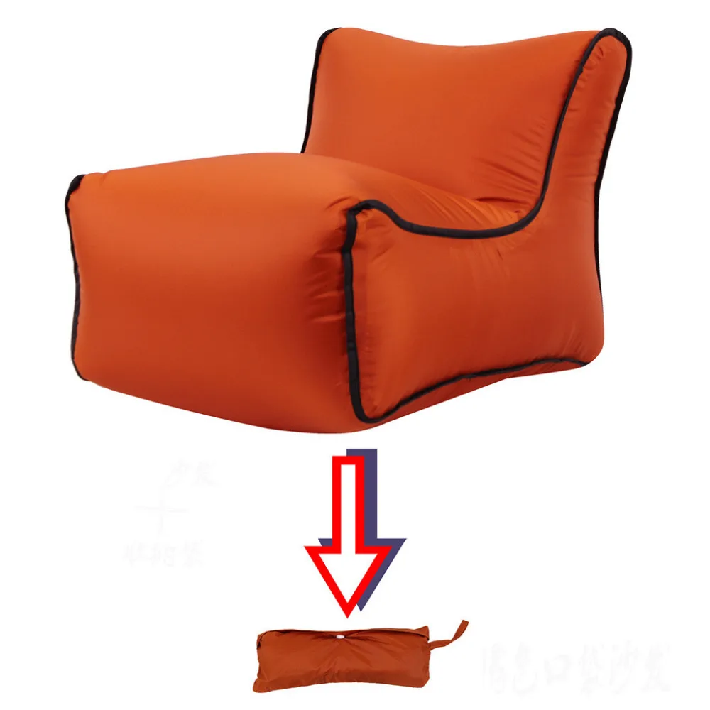 Portable fast inflatable lazy couch outdoor party camping