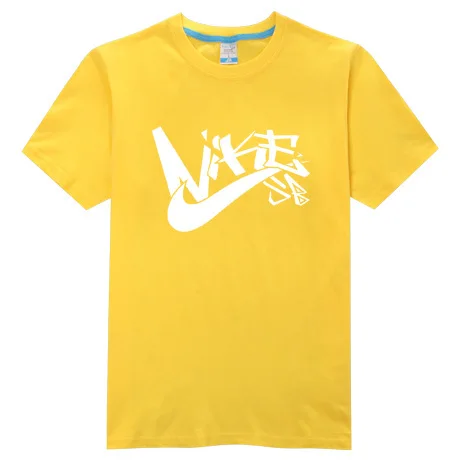 Лидер продаж пародия логотип бренда рубашки Высокое качество лучше прохладной Мужские Оригинальные футболки светился мода мужская одежда Топ продавец желтый - Цвет: 13