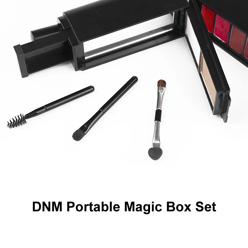 Портативный набор для макияжа все-в-1 домашний дорожный косметический набор коробка для макияжа для женщин QRD88