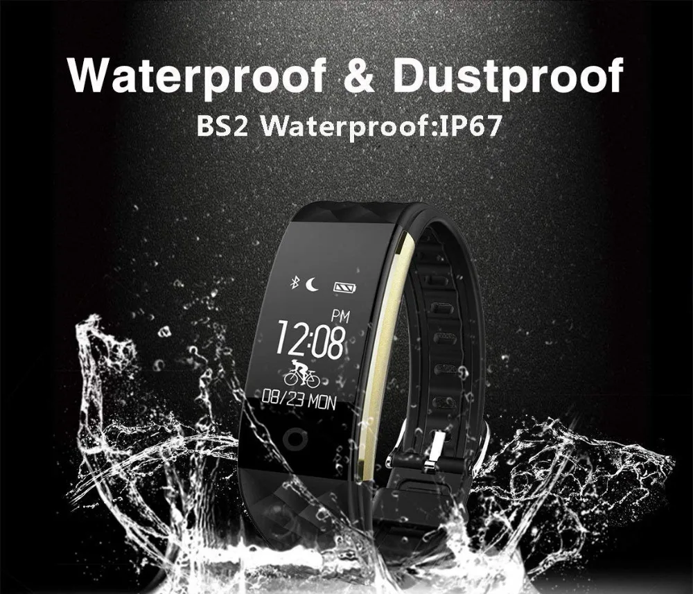 Fitness Tracker Health Sleep Upgraded Watch Wristband Heart Rate (10)