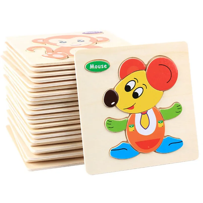 

New Arrival Baby Toys Infant Early Head Start Training Puzzle Cognitive Card Vehicl/Animal/Life Set Pair Puzzle Baby Gift