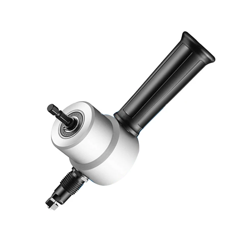 

Double Headed Sheet Metal Nibbler Metal Cutter Drill Attachment Tool for Straight Curve and Circle Cutting DROP SHIPPING