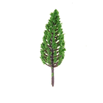 

65mm Plastic Model Trees For Railroad House Park Street Layout Green Landscape Scene Scenery High Quality 20pcs/Set