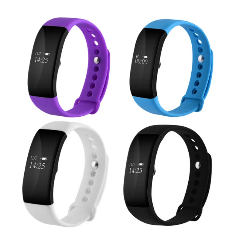 New V66 Smart Band for IOS Android OLED Screen Bluetooth 4 0 Sport Pedom Heart Rate