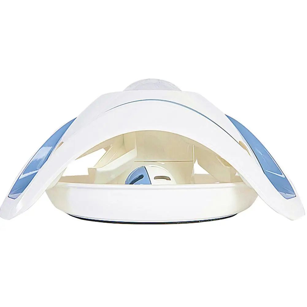 Pet Puzzle Cat Toy Food Leak Food Dispenser Feeder Interactive Fun Toy 360 Degree Rotating Bell Ball