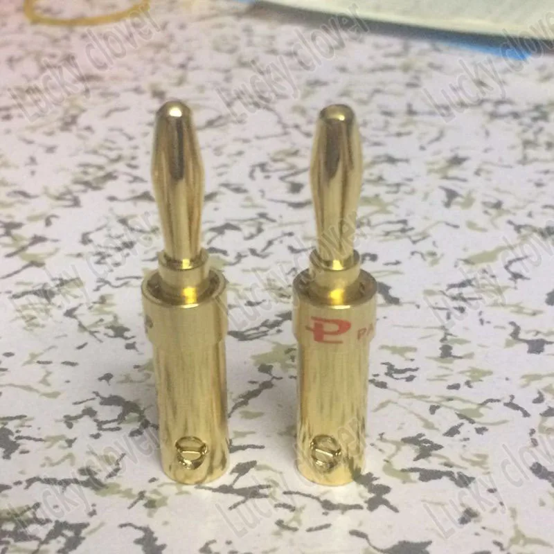 10 шт. медные позолоченные штекеры типа банан|adapter connector|connector adapterconnectors gold |