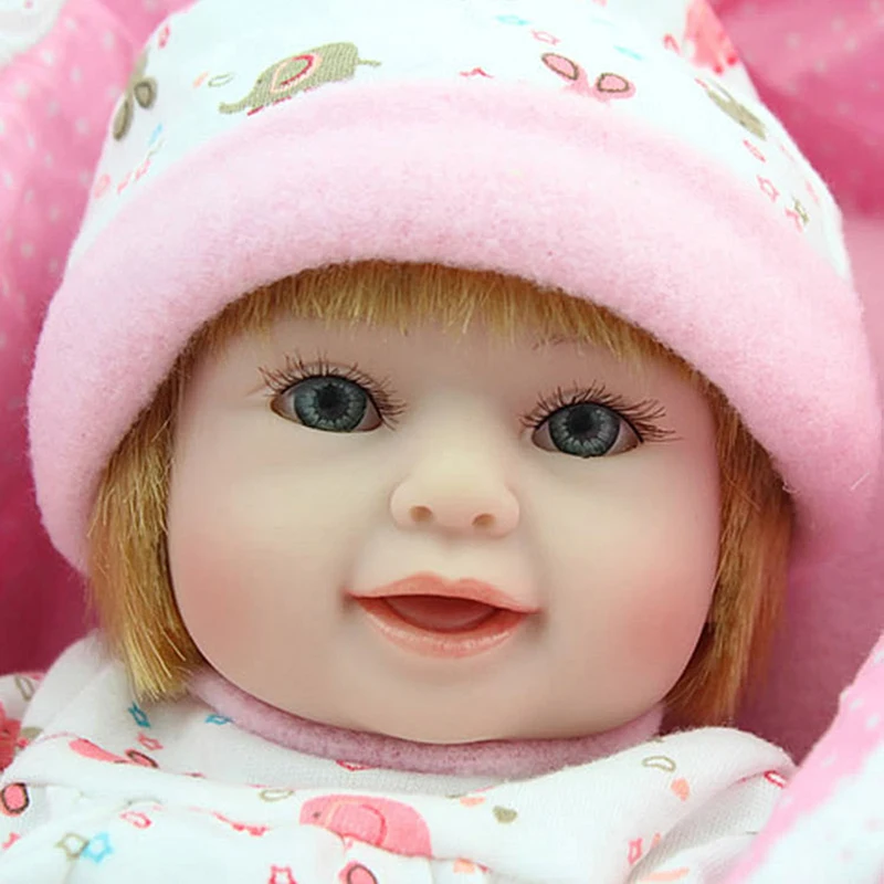 11 ''Relastic Baby Doll для девочек мягкие виниловые куклы новорожденных реалистичные