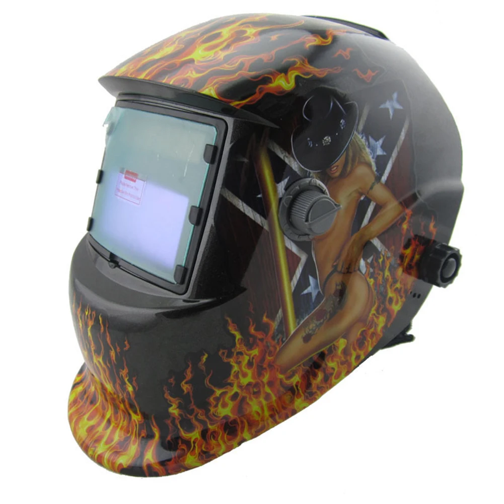 Helmet Shield Solar Welding Mask Replacement Head-Mounted Automatic Dimming