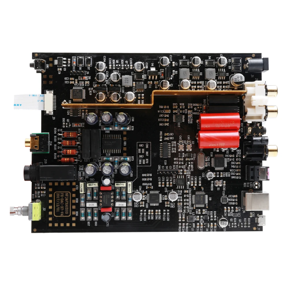 FX-AUDIO DAC-X7 XMOS AK4490EQ USB DAC Decoder HiFi Audio Headphone Amplifier DSD256 OPA2604 TPA6120 USB / optical / coaxial/AUX