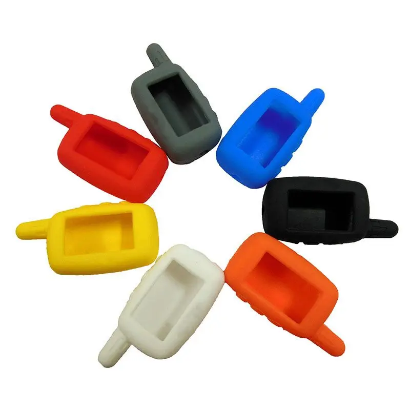 

Case cover A9 silicone case for starline A6/A4/A8/A9 lcd remote two way car remote control