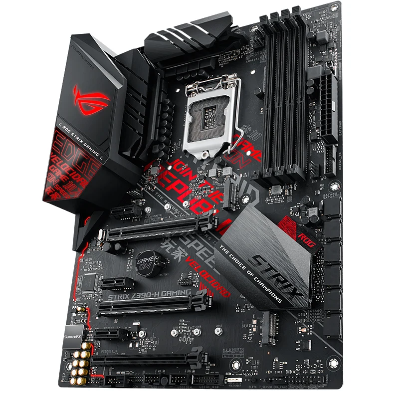 ASUS STRIX Z390-H игровая Настольная компьютерная игровая доска 1151pin поддерживает I9 9900K 9700K