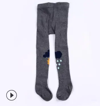 Thunderstorm tights Детские колготки; Взрывные модели; колготки; Осенние Колготки для малышей; детские колготки; хлопковые колготки с принтом розового дерева; чулки - Цвет: Thunderstorm tights