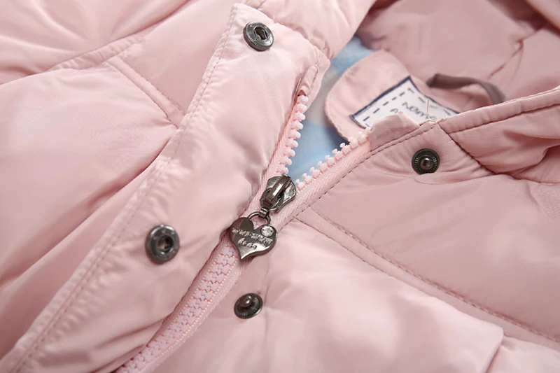 Детское зимнее пальто для девочек темно-синяя детская одежда куртка для маленьких девочек теплая хлопковая верхняя одежда с капюшоном одежда для малышей 6 лет