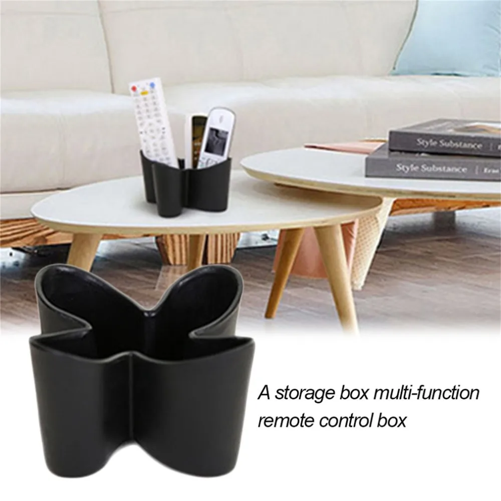 

Four Leaf Clover Desktop Remote Control Supporters Storage Holder Rack Stationery Makeup Tools Jewelry Holders Organizer Racks