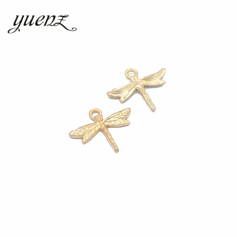 YuenZ 30 шт. амулеты в виде стрекозы античный серебряный бронзовый цвет металлический кулон для изготовления ювелирных изделий Ожерелье Серьги Аксессуары 19*16 мм D217