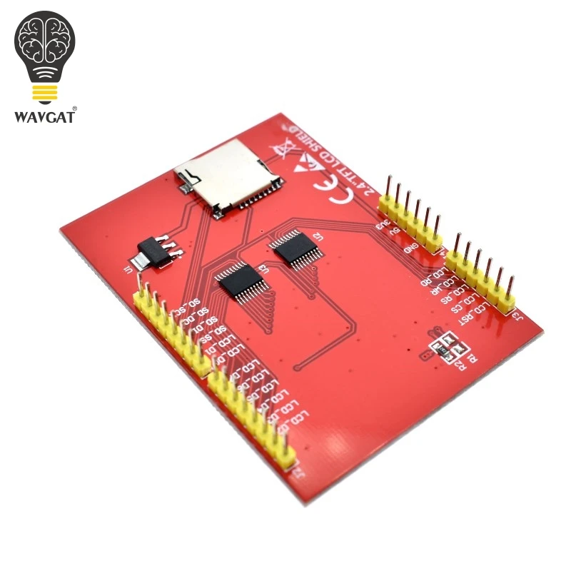 ЖК модуль WAVGAT TFT 2 4 дюймовый экран ILI9341 драйверы для платы Arduino UNO R3 и поддержки mega