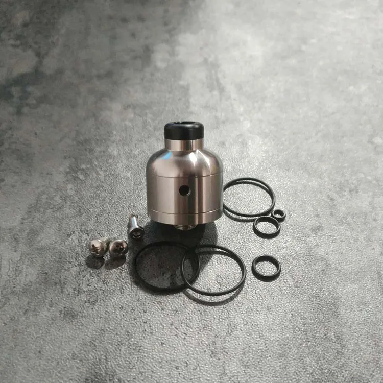 YFTK TIT ниппель V2 Styled squonk rda DIY 510 атомайзер серебро 22 мм bf одна катушка MTL vape