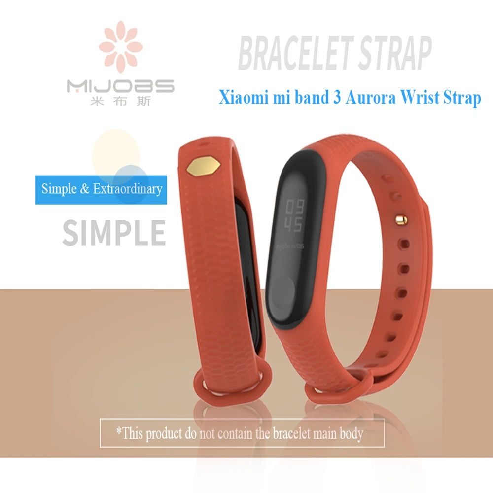 Силиконовый ремешок для Xiaomi Mi Band 3 4 аксессуары умных часов спортивный браслет Miband