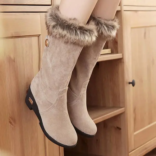 ankle length winter boots
