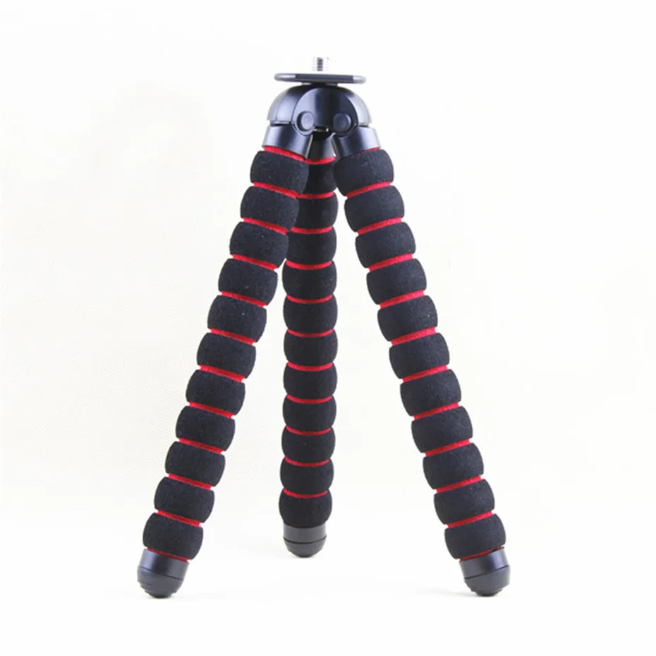  TENENELE Sponge Flexible Octopus Tripod For Digital DSLR Video Camera Tripod Hold Stand Desktop For
