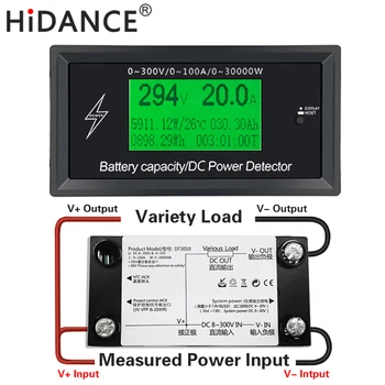 

Car Battery Testers digital DC voltmeter ammeter voltage meter capacity volt current wattmeter detector power supply tester