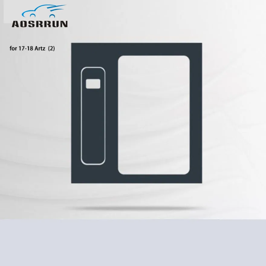 

For Mazda 6 2017 2018 Central control panel film Transparent protective film Full foil Car Accessories