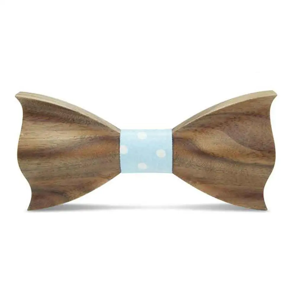 3D Мужской деревянный брачный галстук-бабочка ручной работы свадебные галстуки-бабочки для мужчин галстук-бабочка деревянный лук галстук - Цвет: C3