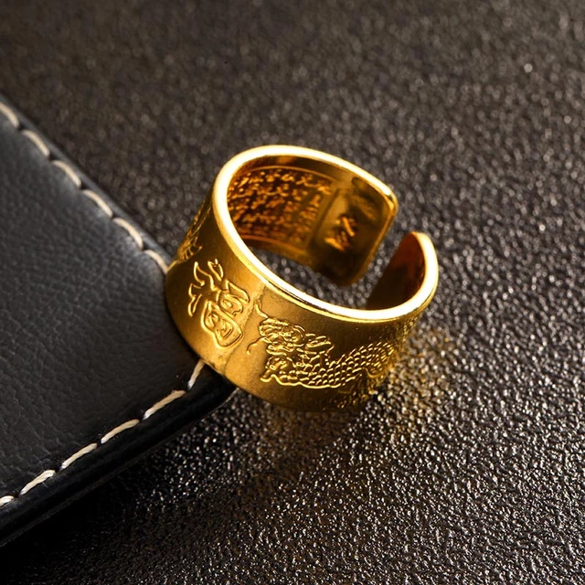 24k Gold Ring for Men